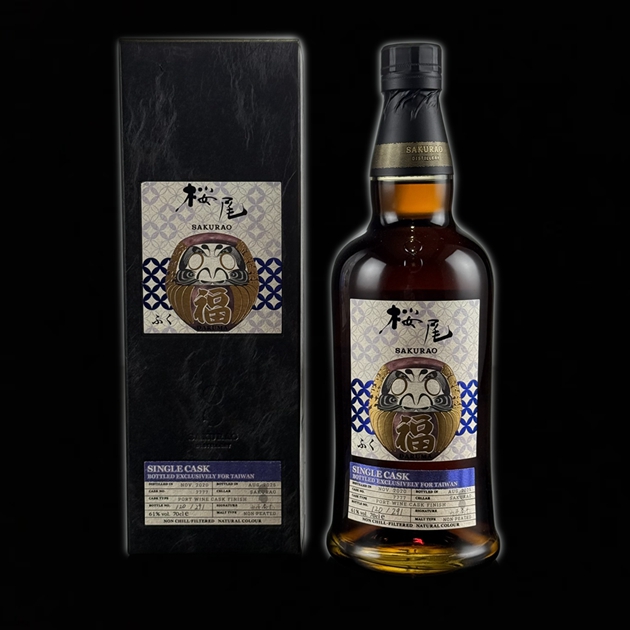 櫻尾 2020/2025 4Yo 達摩 台灣限定單桶